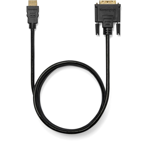 Kensington HDMI (M) to DVI-D (M) Passive Bi-Directional Cable, 6ft - Image 4