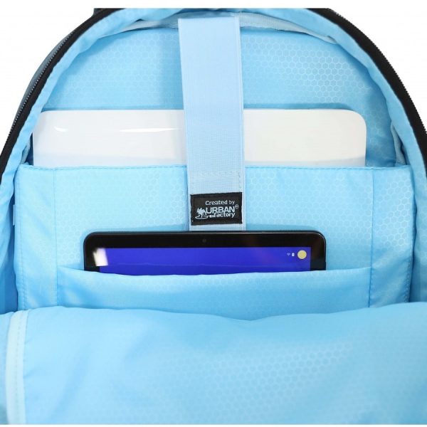 Urban Factory CYCLEE CITY Carrying Case (Backpack) for 10.5" to 15.6" Notebook - Deep Blue, Light Blue - Image 3