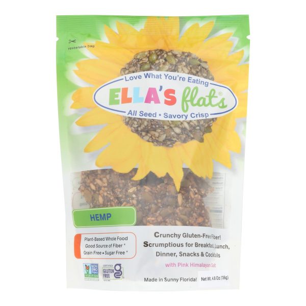 Ella's Flats - Crisp All Seed Hemp - Case of 6-4.8 OZ - Image 3