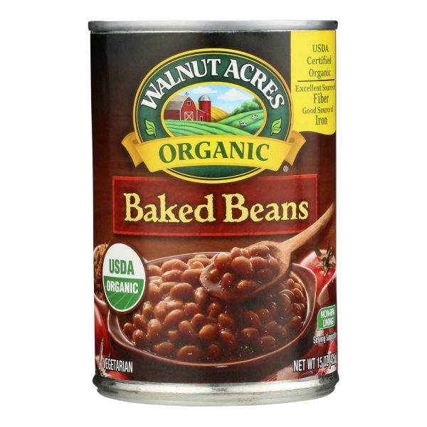 Walnut Acres Organic Baked Beans - Case of 12 - 15 oz. - Image 2