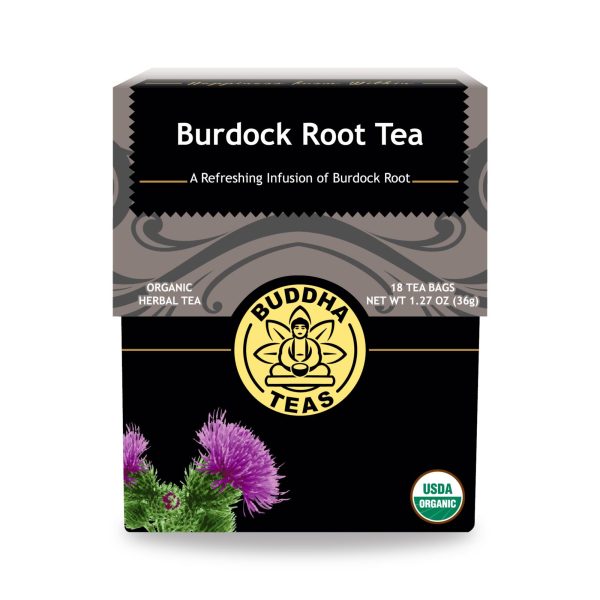Buddha Teas - Organic Tea - Burdock Root - Case of 6 - 18 Count - Image 2