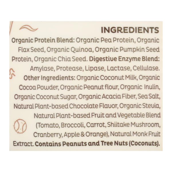 Kos - Plant Protein Chocolate Peanutbutter - 1 Each - 20.56 OZ - Image 2