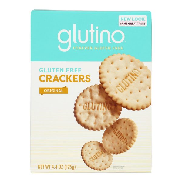 Glutino Original Crackers - Case of 6 - 4.4 oz. - Image 2