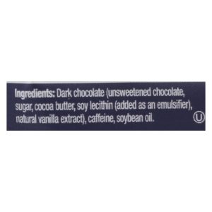 Awake Chocolate - Bites Dark Chocolate - Case of 50 - 0.47 Ounces