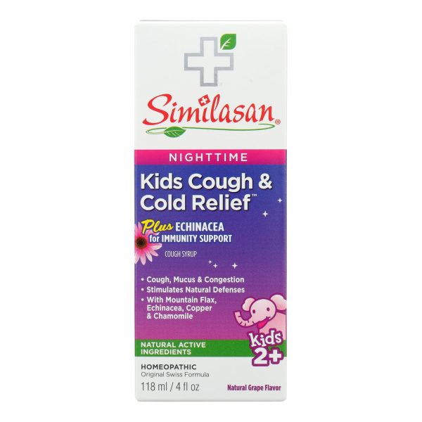 Similasan Kid's Cold Syrup - Fever Relief - 4 fl oz - Image 2