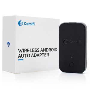 Wireless Android Auto Adapter for All Cars and Head Units with Wired Android Auto   Wireless Car Dongle USB Plug & Play