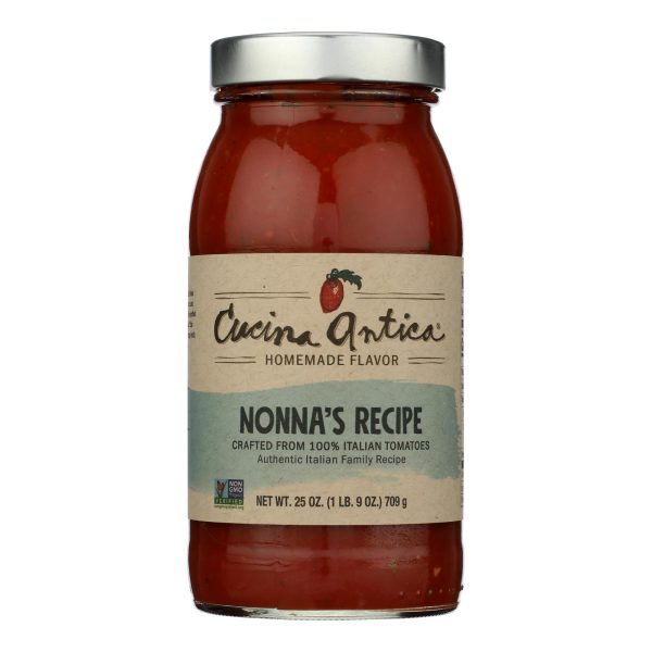 Cucina Antica - Sauce Nonna Recipe Home - Case of 12-25 OZ