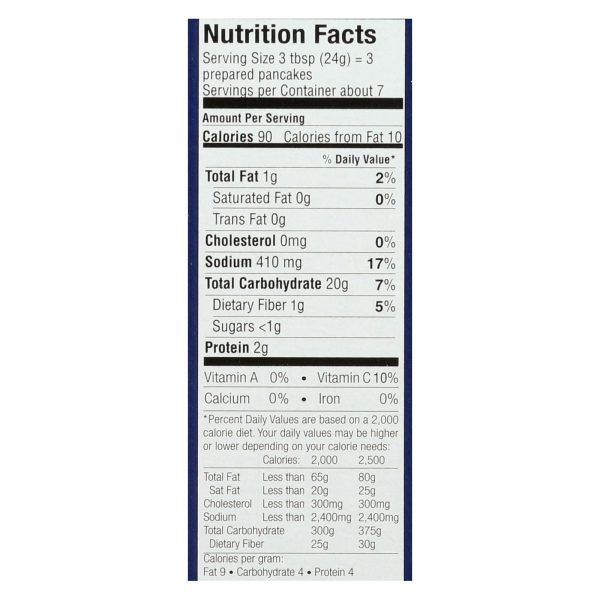 Streit's Pancake Mix - Potato - Case of 12 - 6 oz.