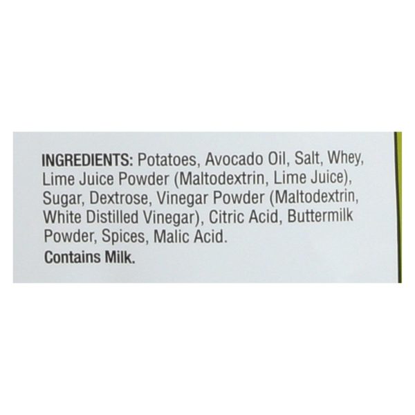 Good Health Kettle Chips - Avocado Oil Lime Ranch - Case of 12 - 5 oz. - Image 2