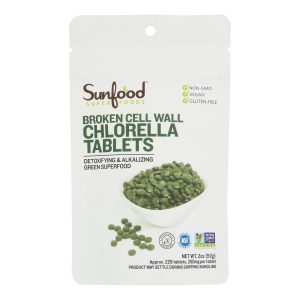 Sunfood Superfoods Chlorella Tablets  - 1 Each - 2 OZ