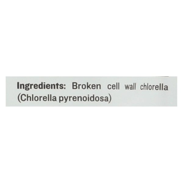 Sunfood Superfoods Chlorella Tablets  - 1 Each - 2 OZ - Image 3
