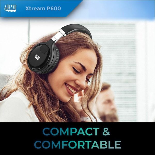 Xtream P600 - Bluetooth active noise cancellation headphone with built in microphone - Image 2