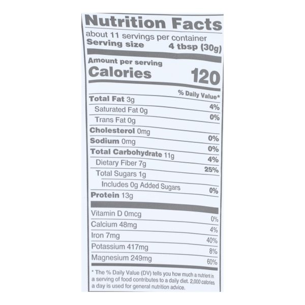 Navitas Naturals Protein Powder - Organic - Hemp - Raw - 12 oz - case of 6 - Image 2