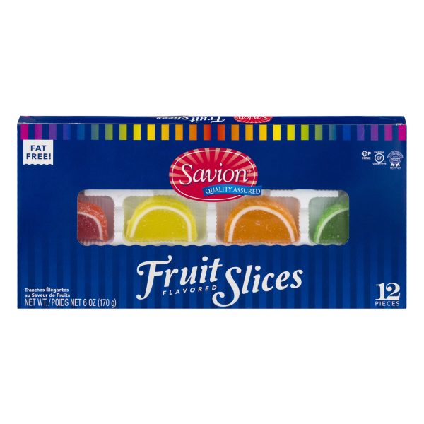 Savion - Fruit Slices - Case of 12 - 6 OZ - Image 2