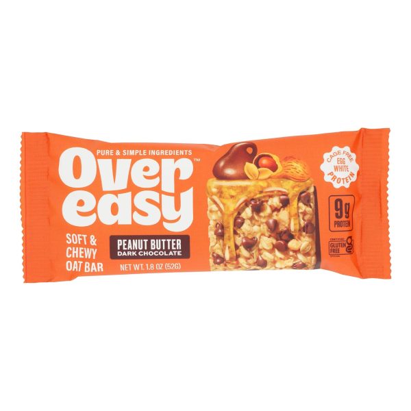 Over Easy - Breakfast Bar Peanut Butter Chocolate - Case of 12-1.8 OZ - Image 2