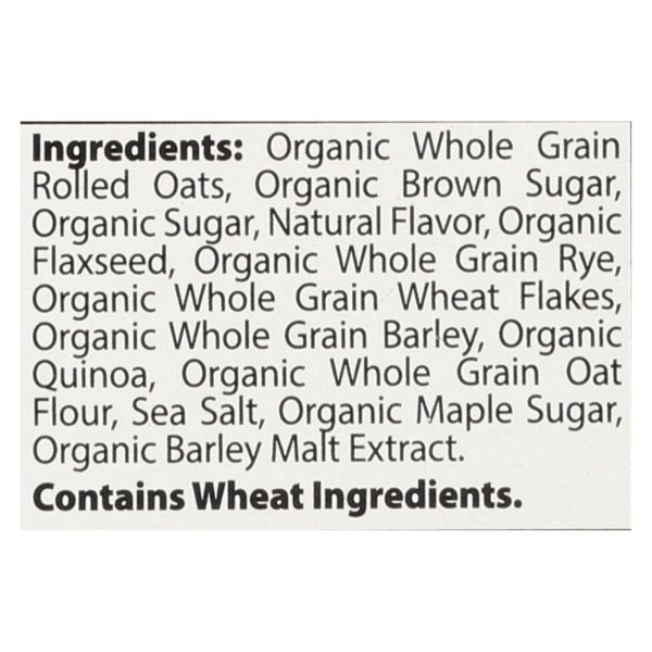 Better Oats Organic Instant Multigrain Hot Cereal - Maple Brown Sugar - Case of 6 - 11.6 oz. - Image 3