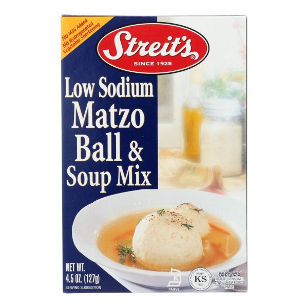 Streit's Matzo - Ball and Soup Mix - Case of 12 - 4.5 oz. - Image 3