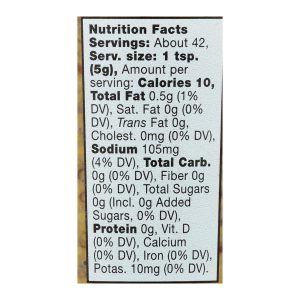 Bornier - Mustard - Organic Whole Grain - Case of 6 - 7.4 oz.