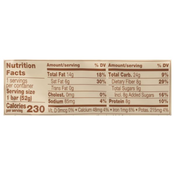 Over Easy - Breakfast Bar Toasted Coconut - Case of 12-1.8 OZ