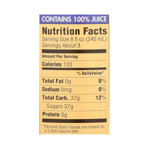 Kedem Peach Juice - Case of 12 - 25.4 Fl oz. - Image 2