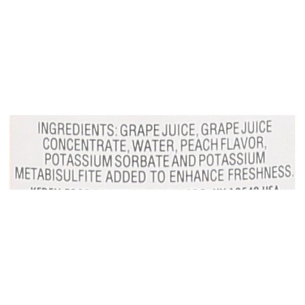 Kedem Peach Juice - Case of 12 - 25.4 Fl oz. - Image 3