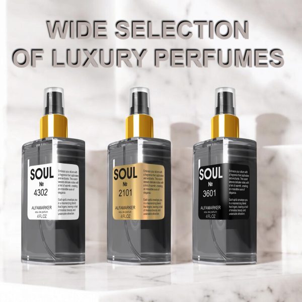 SOUL No. 4302 Impression of Black Op.| Perfume for Women | Women Eau de Parfum | Spray 4.0 Fl Oz   120 ml | Long Lasting Fragrance - Image 5