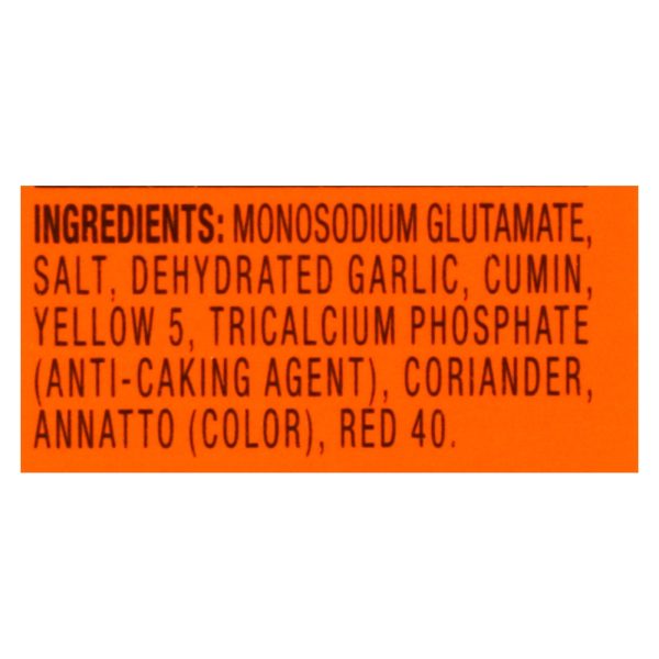 Goya - Sazon Coriander & Annatto - Case of 18-3.52 OZ - Image 3