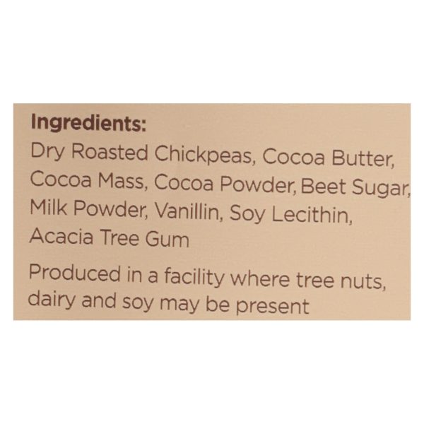 Lebby Snacks - Chickpea Snacks Milk Chocolate - Case of 6 - 3.5 OZ - Image 3