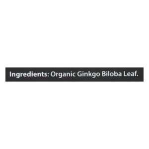 Buddha Teas - Organic Tea - Gingko Biloba - Case of 6 - 18 Count