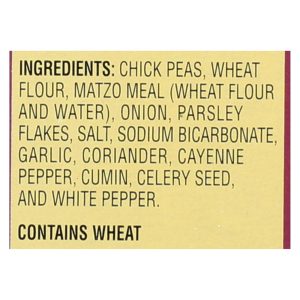 Manischewitz - Falafel Mediterranean Snack Mix - Case of 12 - 6.4 oz.