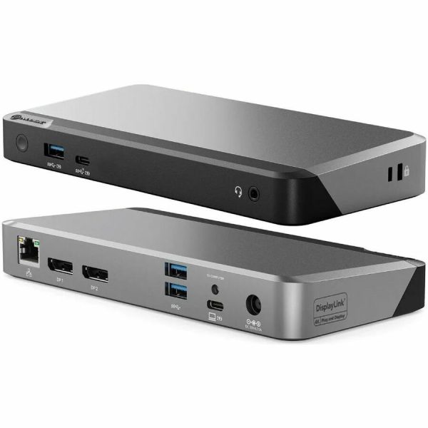 Alogic Universal Dock Dual Display Screen 4K docking station with 100W power delivery PD DP Alt Mode USB-C and USB-A devices