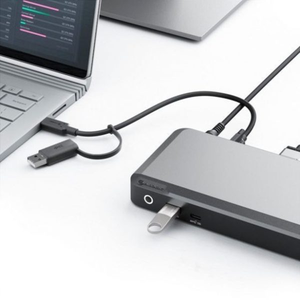 Alogic Universal Dock Dual Display Screen 4K docking station with 100W power delivery PD DP Alt Mode USB-C and USB-A devices - Image 8