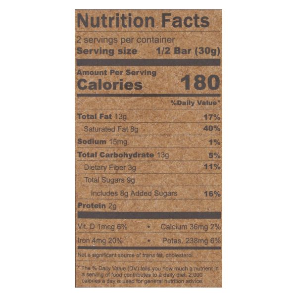 Hu - Dark Chocolate Bar Simple - Case of 12-2.1 OZ - Image 2