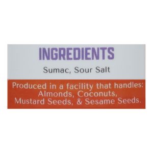 Pereg - Ground Spices Sumac - Case of 6-4.25 OZ