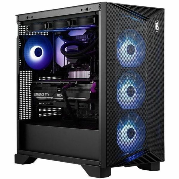 MSI Aegis RS2 Gaming PC, Intel Ultra9 285K Nvidia RTX 4070 Ti super 32GB 2TB Liquid Cooling W11P - Image 4
