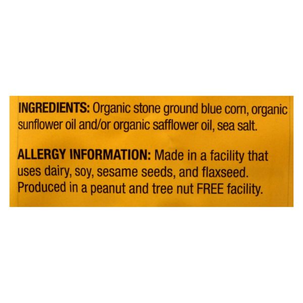 R. W. Garcia Organic Blue Corn Chips - Case of 12 - 8.25 OZ - Image 2