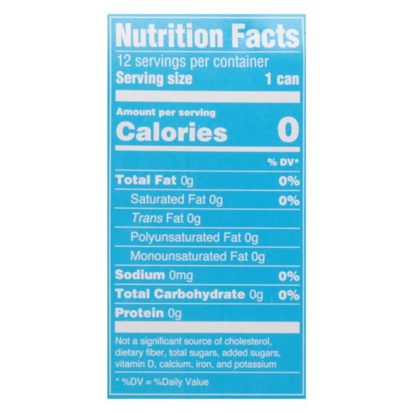 Rambler - Water Sparkling Lemon Lime - Case of 2-12/12 FZ - Image 2