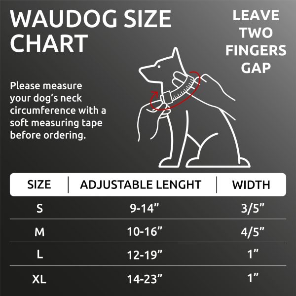 Reflective Cotton Dog Collar Eco Friendly Alt to Nylon Collar for Small Medium and Large Dogs   Pet Collar with QR ID Tag   Puppy Collar for Large Breed Dogs   Adjustable Male Female Dog Collar - Image 6