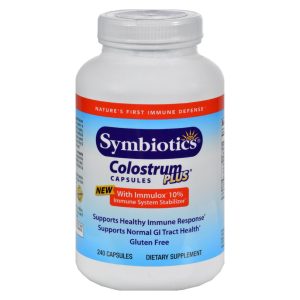 Symbiotics Colostrum Plus - 480 mg - 240 Capsules