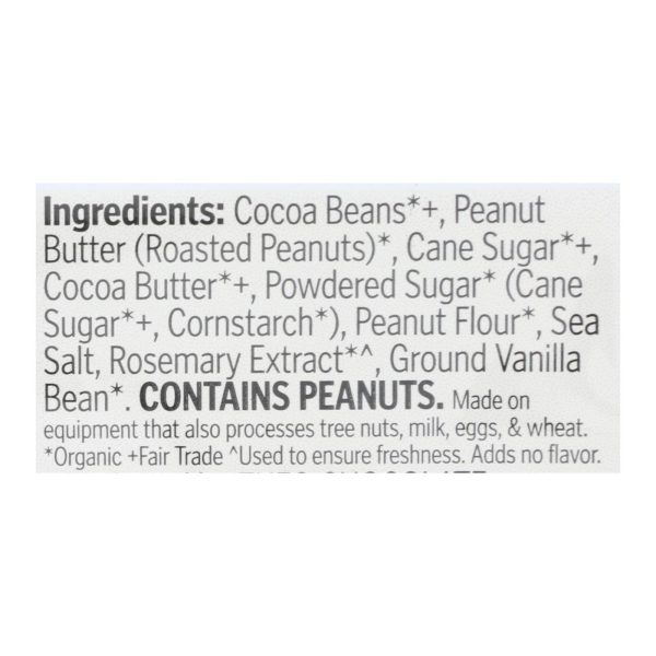 Theo Chocolate Peanut Butter Cups - Dark Chocolate - 1.3 oz - Case of 12 - Image 3