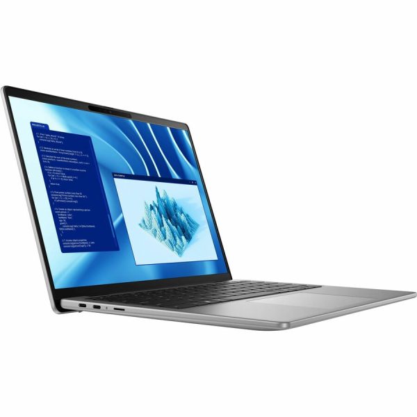 Dell Latitude 7000 7455 14" Touchscreen Copilot+ PC Notebook - QHD+ - Qualcomm Snapdragon X Elite X1E-80-100 - 16 GB - 512 GB SSD - English (US) Keyboard - Aluminum Titan Gray - Image 3