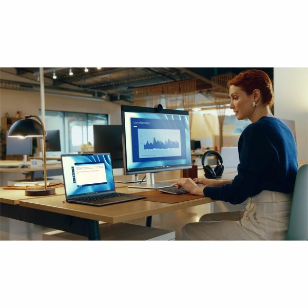 Dell Latitude 7000 7455 14" Touchscreen Copilot+ PC Notebook - QHD+ - Qualcomm Snapdragon X Elite X1E-80-100 - 16 GB - 512 GB SSD - English (US) Keyboard - Aluminum Titan Gray - Image 9
