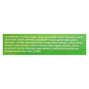 Better Life All Purpose Cleaner Clary Sage Citrus  - Case of 6 - 32 FZ