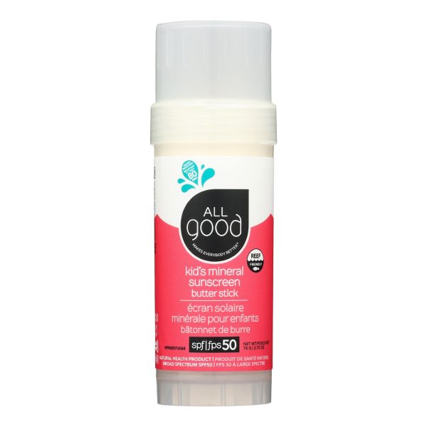 All Good - Sunscreen Stick Kids 50+ - 1 Each -2.75 OZ