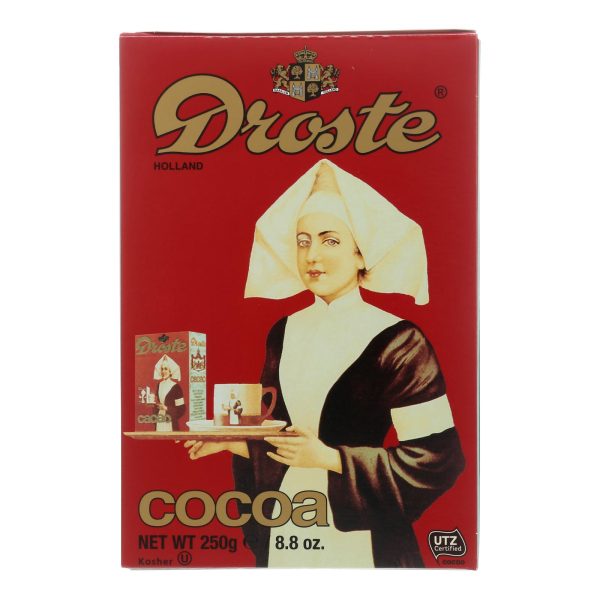 Droste Cocoa Powder - Import - Case of 12 - 8.8 oz - Image 2
