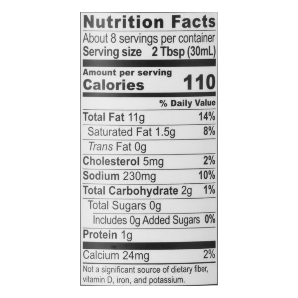 Chosen Foods - Dressing/mrnd Ranch - Case of 6-8 FZ