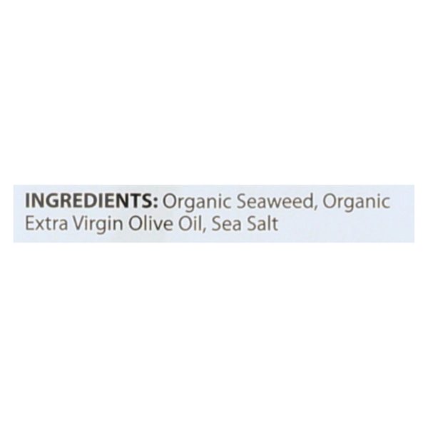 Seasnax Organic Premium Roasted Seaweed Snack - Original - Case of 16 - 0.54 oz. - Image 2