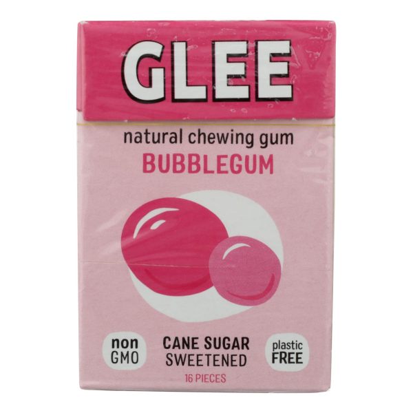 Glee Gum Chewing Gum - Bubblegum - Case of 12 - 16 Pieces - Image 2