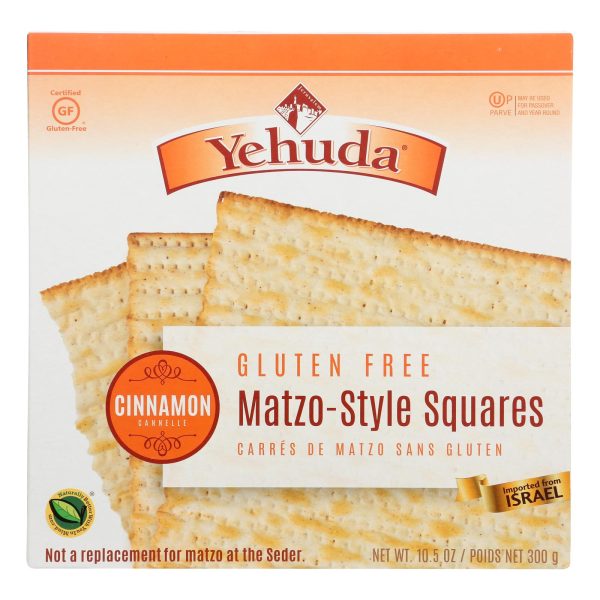 Yehuda Cracker - Matzo Style - Cinnamon - Case of 12 - 10.5 oz - Image 3