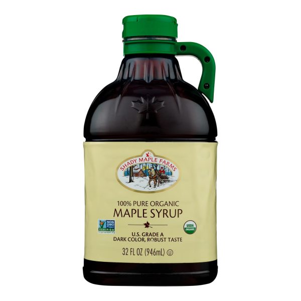 Shady Maple Farms 100 Percent Pure Organic Maple Syrup - Case of 6 - 32 Fl oz. - Image 2